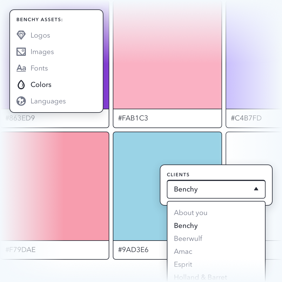 manage multiple clients at once with dedicated workspaces.